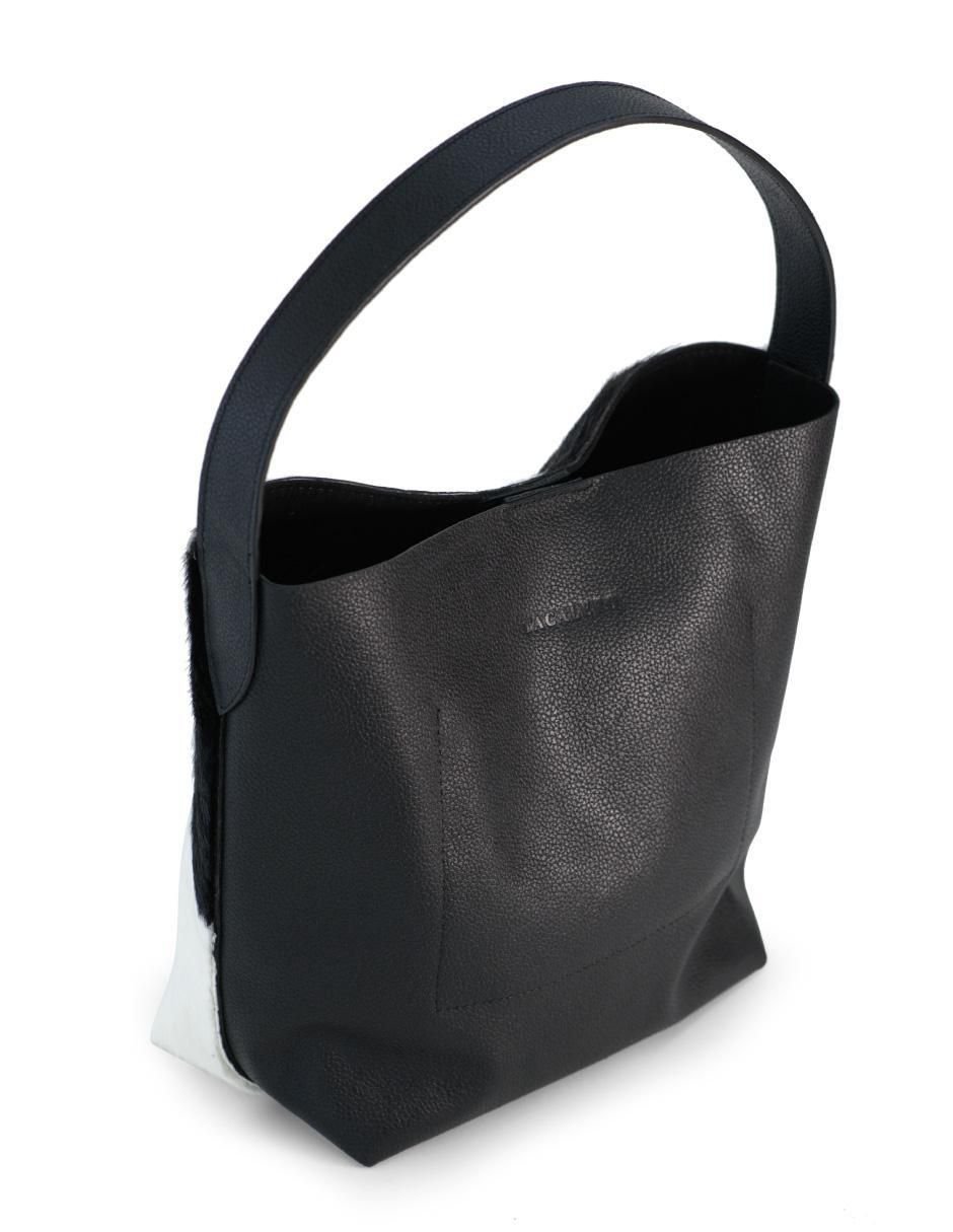 Bolsa shopper de piel para mujer 7