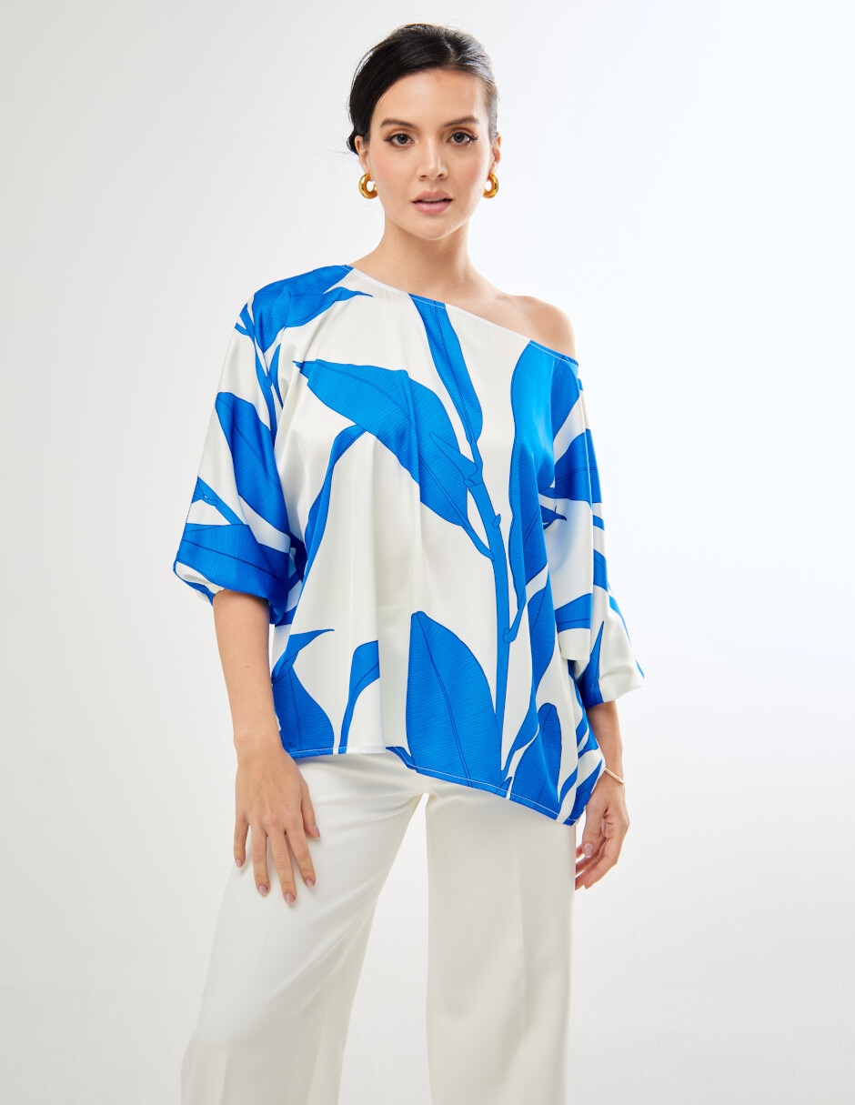 Blusa sunshine manga 3/4 para mujer