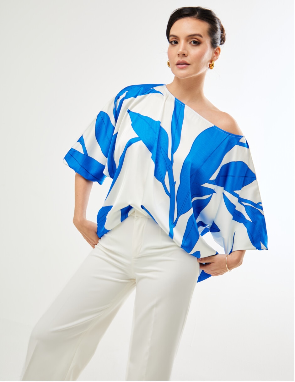 Blusa sunshine manga 3/4 para mujer