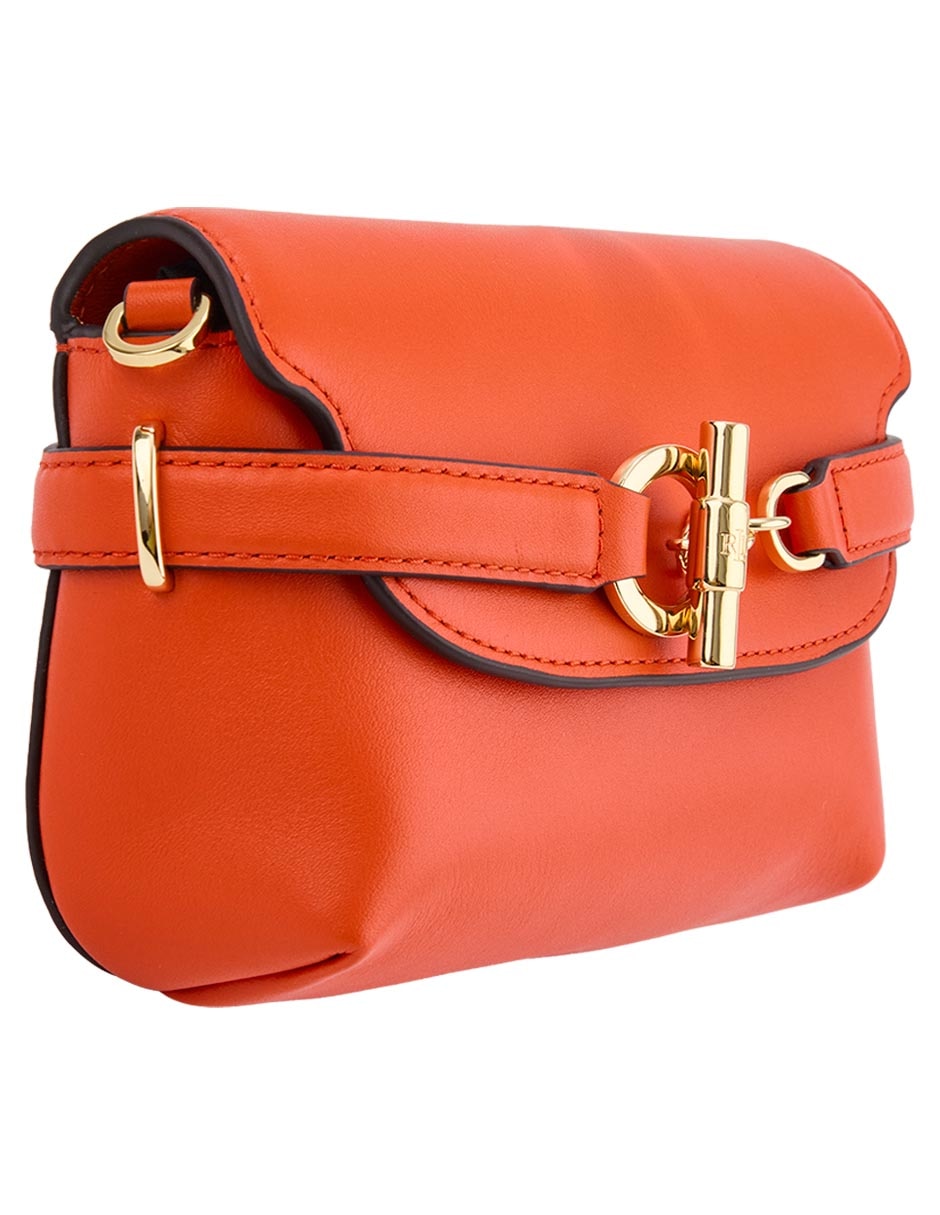Bolsa crossbody Lauren Ralph Lauren de piel para mujer