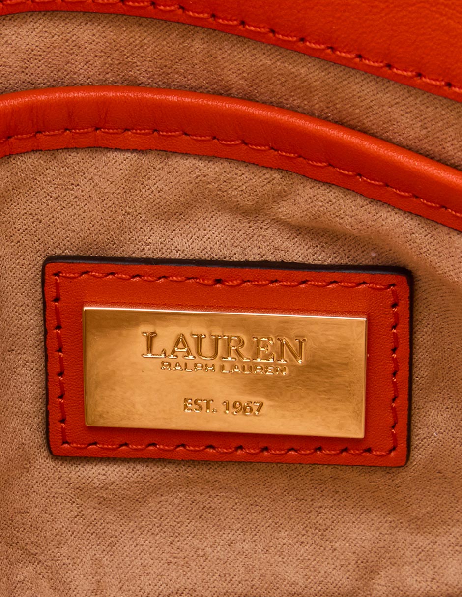 Bolsa crossbody Lauren Ralph Lauren de piel para mujer