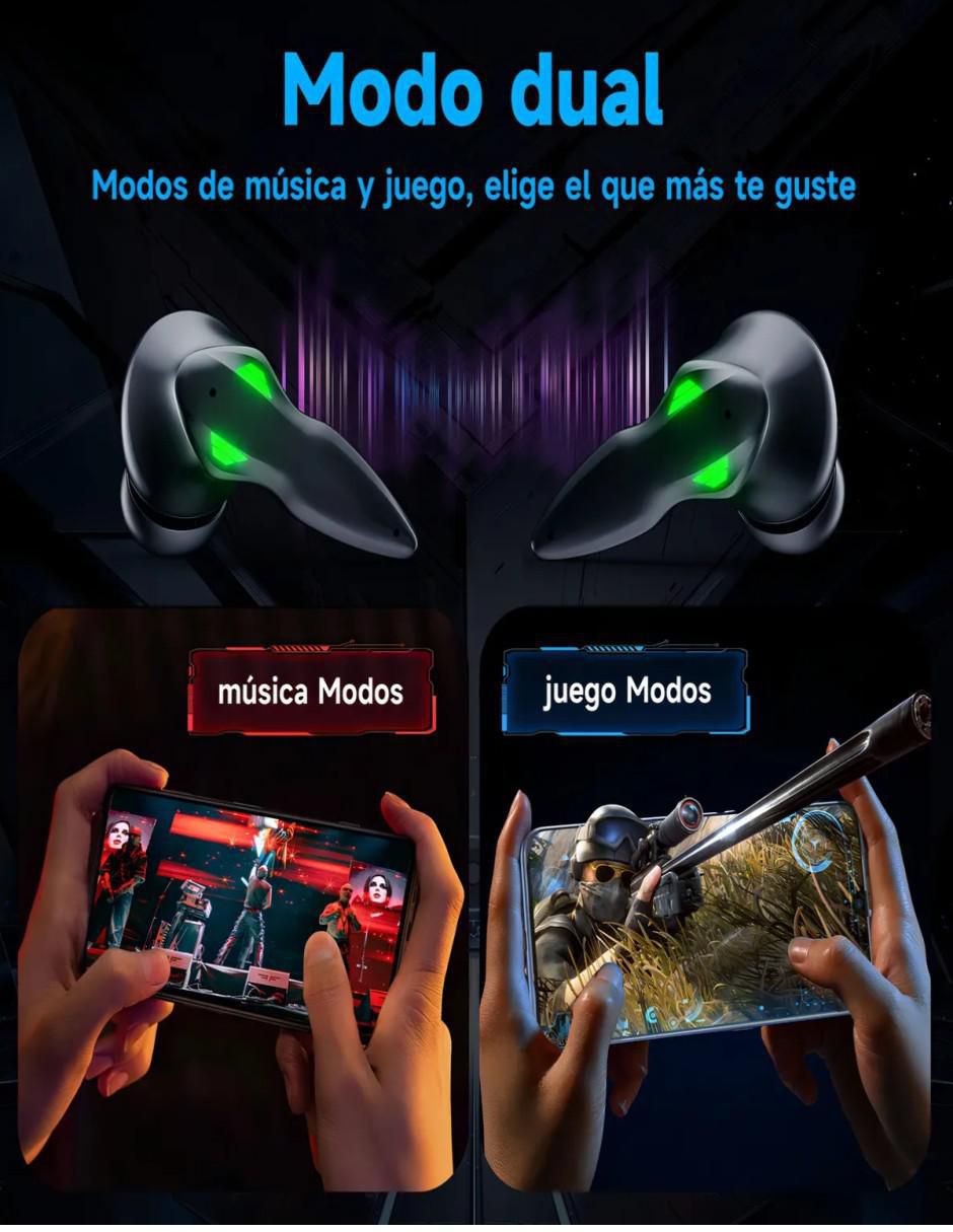 Audífonos inalámbricos con cancelacion de ruido 4