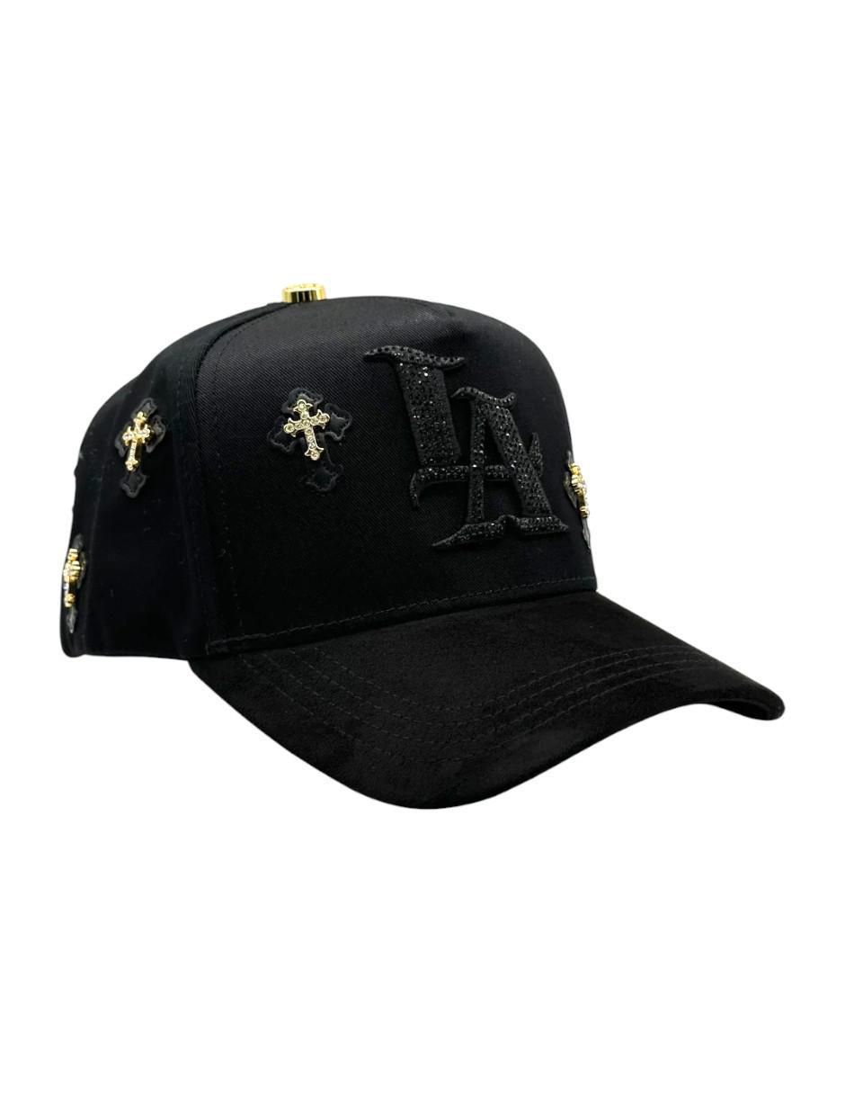 Gorra con visera curva snapback X Klan Hats La Cruz Gold para adulto 1