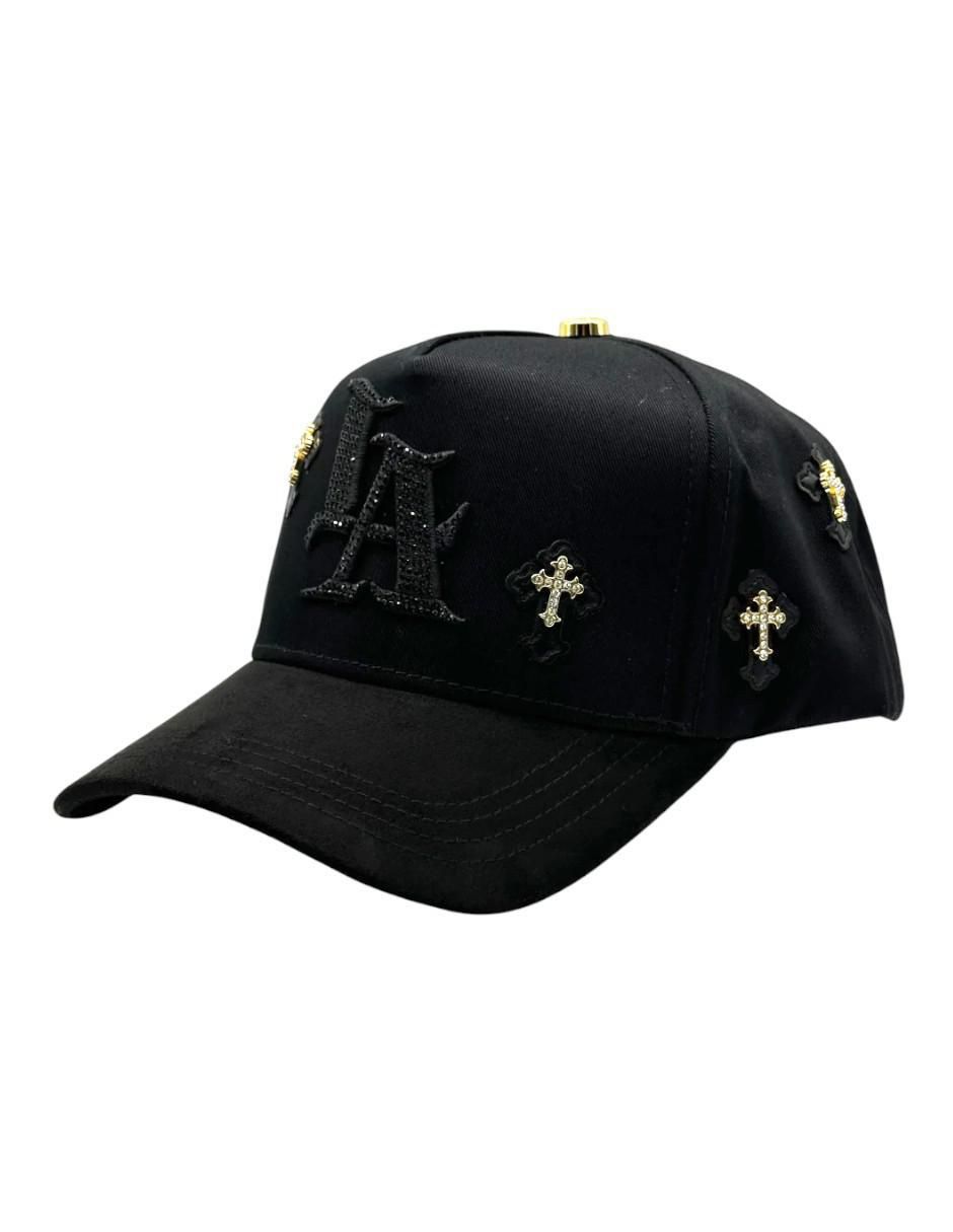 Gorra con visera curva snapback X Klan Hats La Cruz Gold para adulto Gorra con visera curva snapback X Klan Hats La Cruz Gold para adulto