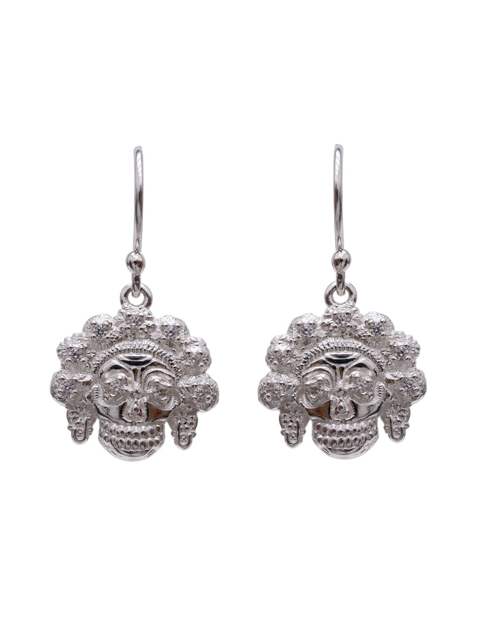 Aretes ovalados de plata P 925 con acabado brillante Aretes ovalados de plata P 925 con acabado brillante
