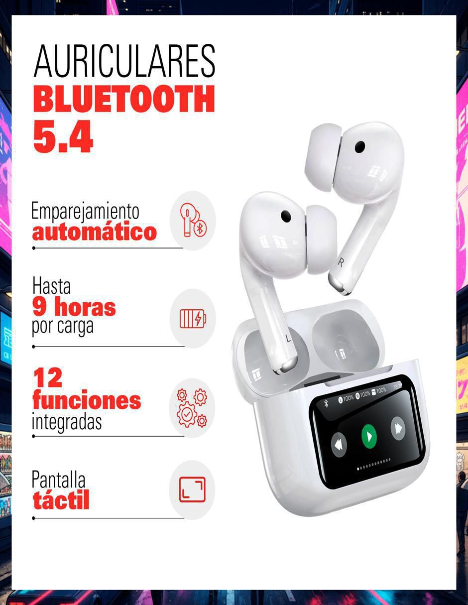 Audífonos In-Ear Fujita inalámbricos con cancelacion de ruido 2