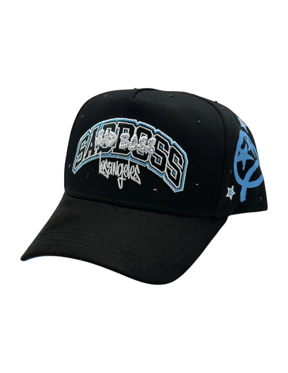 Gorra visera curva snapback casual Sad Boss para hombre 7