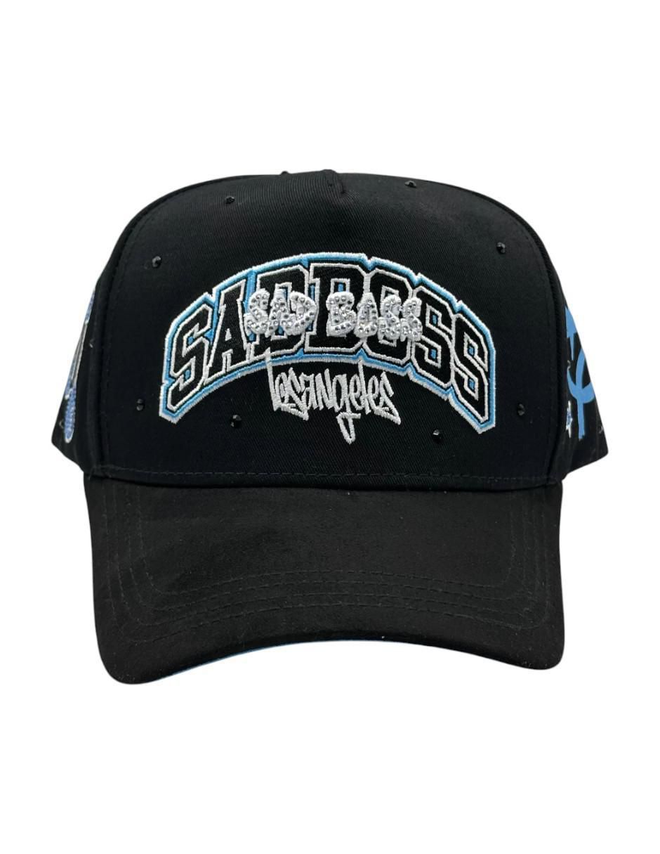 Gorra visera curva snapback casual Sad Boss para hombre 3