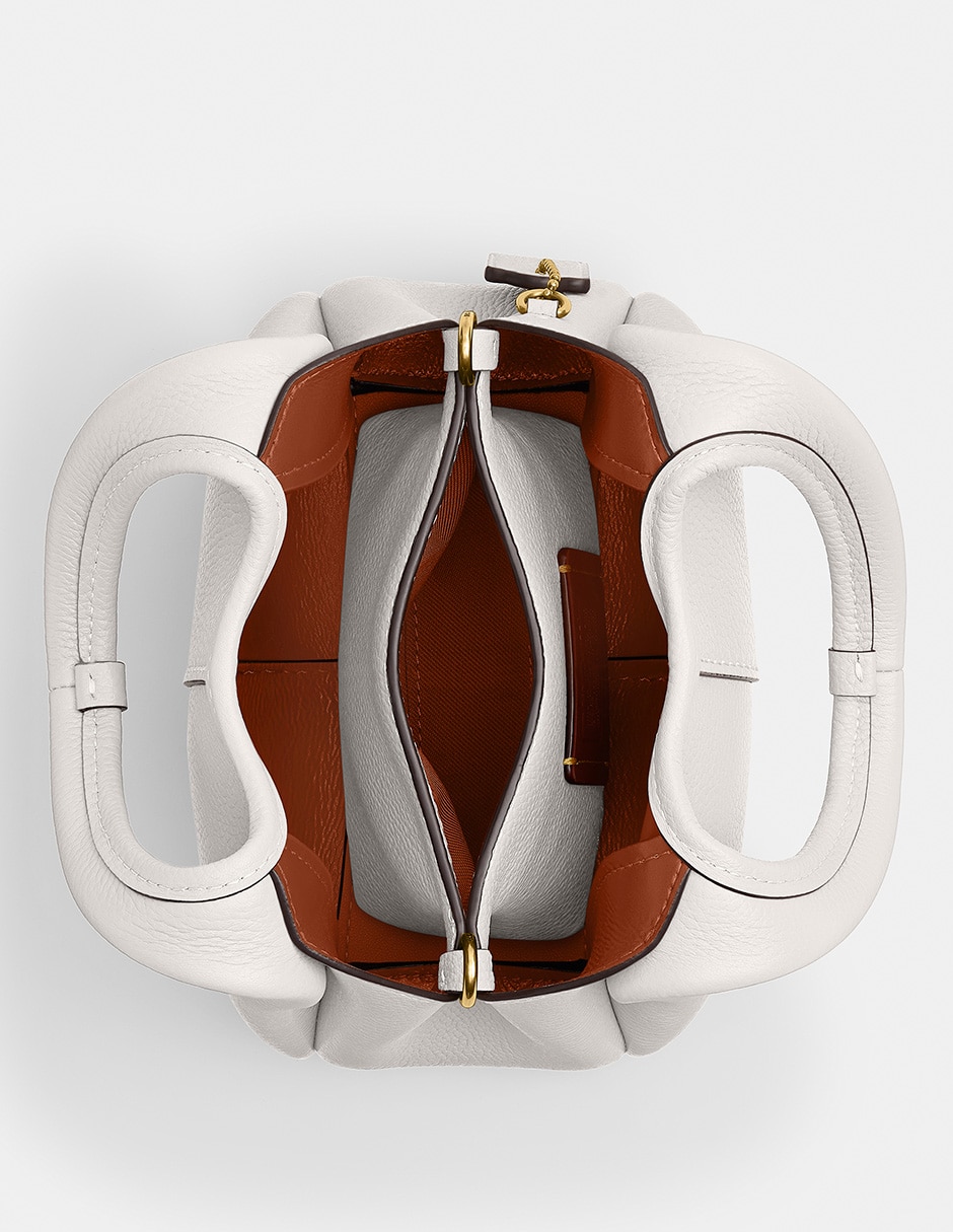 Set/bolsa crossbody polished pebble leather de piel para mujer 3