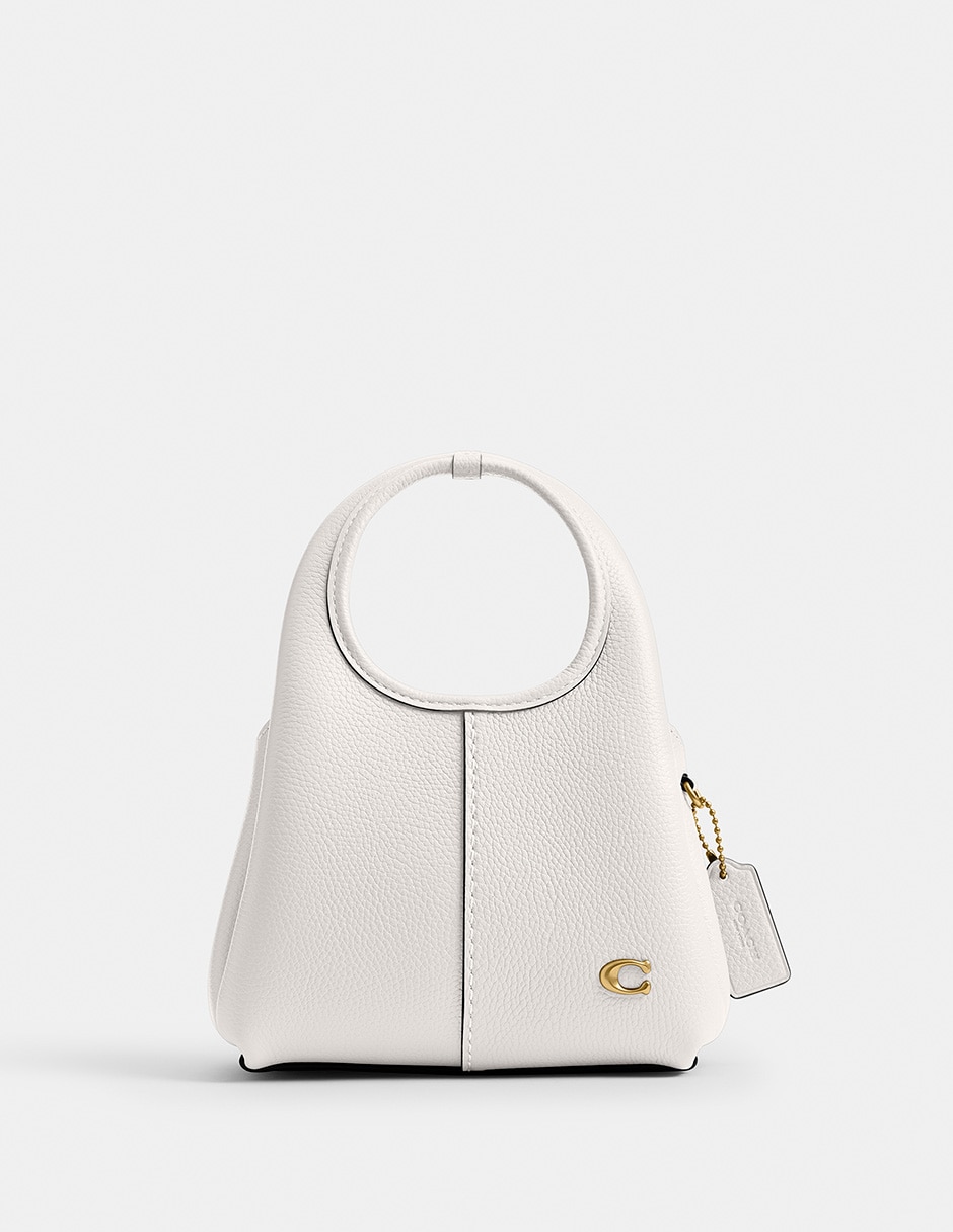 Set/bolsa crossbody polished pebble leather de piel para mujer 1