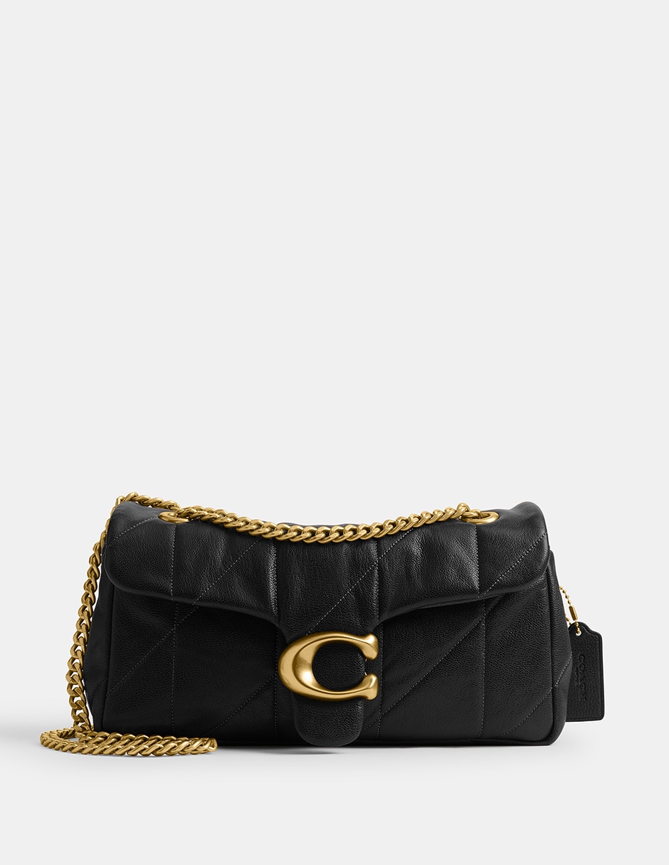 Bolsa shoulder Quilted Goat Leather de piel para mujer