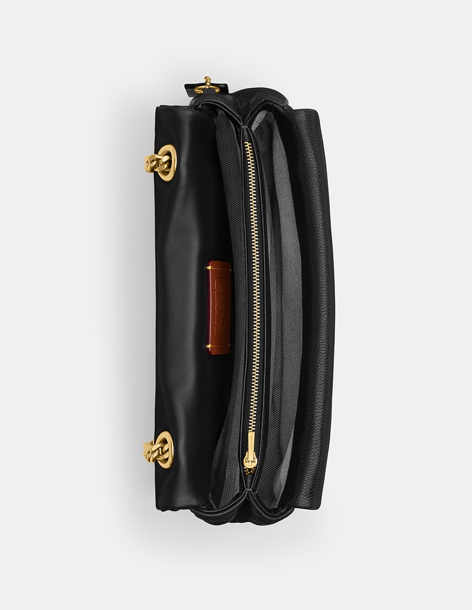 Bolsa shoulder Quilted Goat Leather de piel para mujer