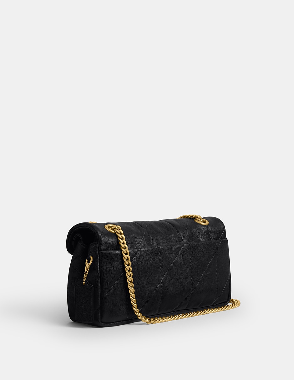 Bolsa shoulder Quilted Goat Leather de piel para mujer
