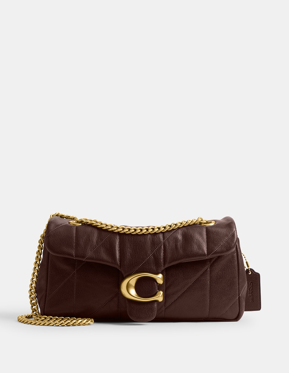Bolsa shoulder Quilted Goat Leather de piel para mujer