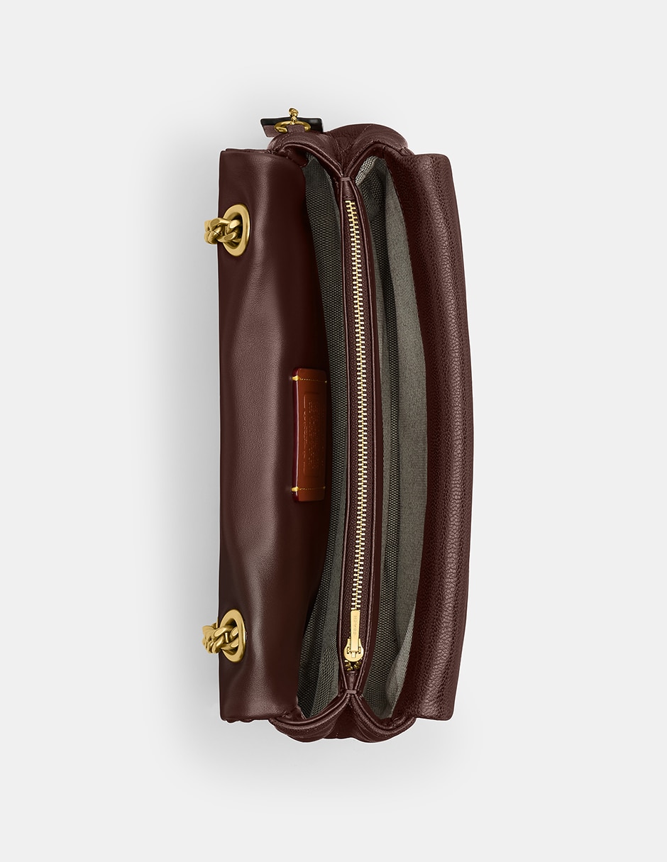 Bolsa shoulder Quilted Goat Leather de piel para mujer 2