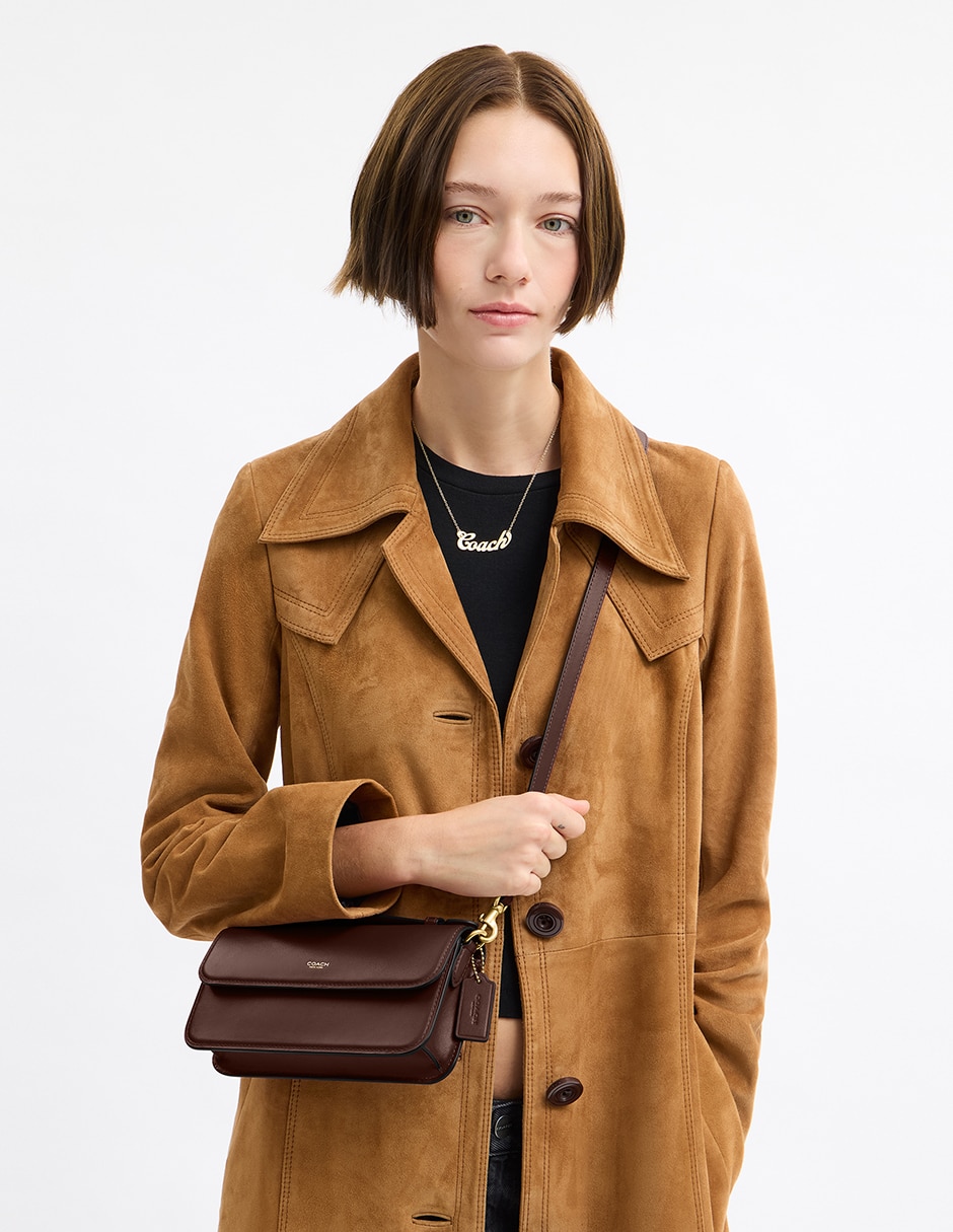 Bolsa crossbody Refined Calf Leather de piel para mujer 4