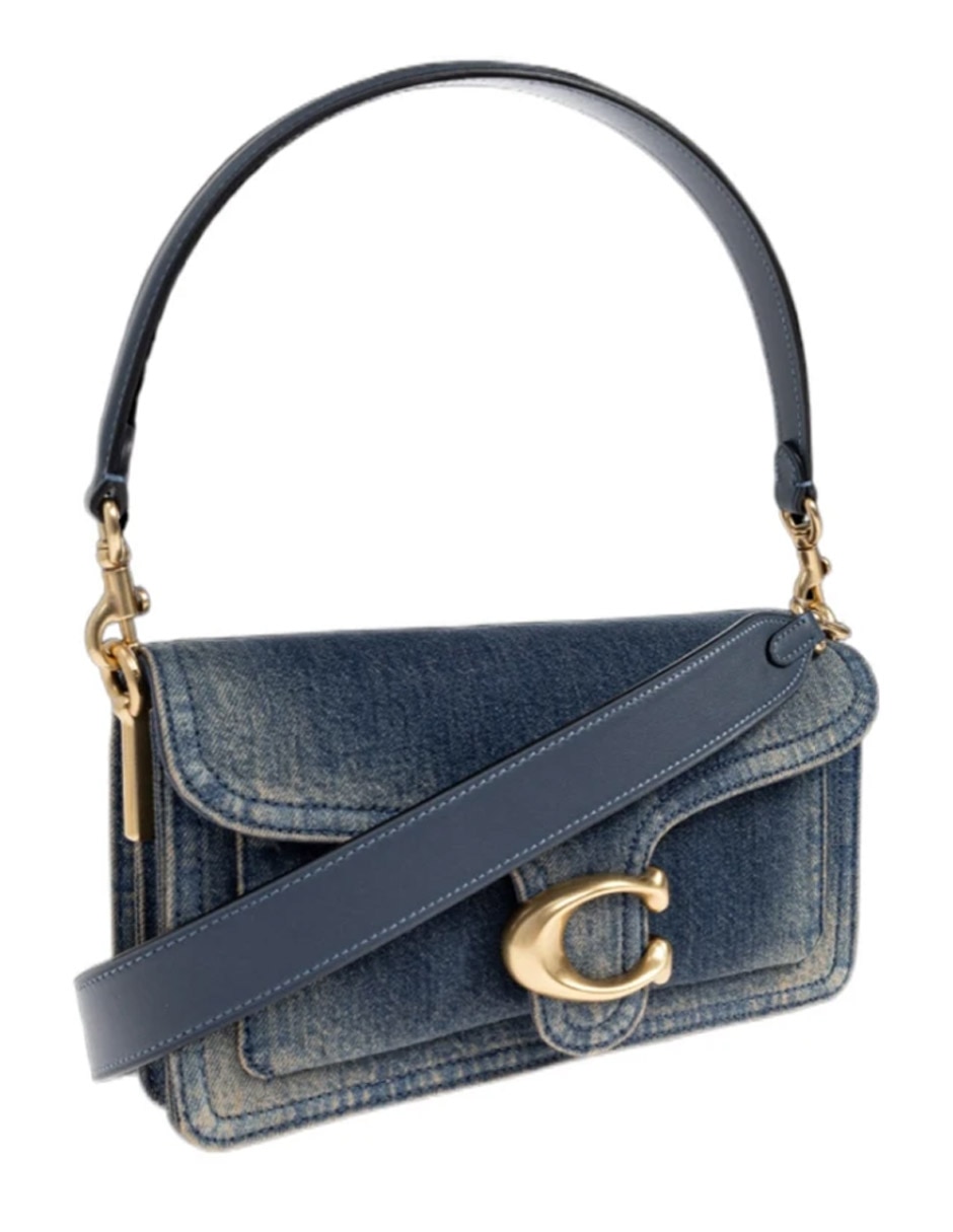 Set/Bolsa Shoulder Loved Denim De Algodón Para Mujer 2
