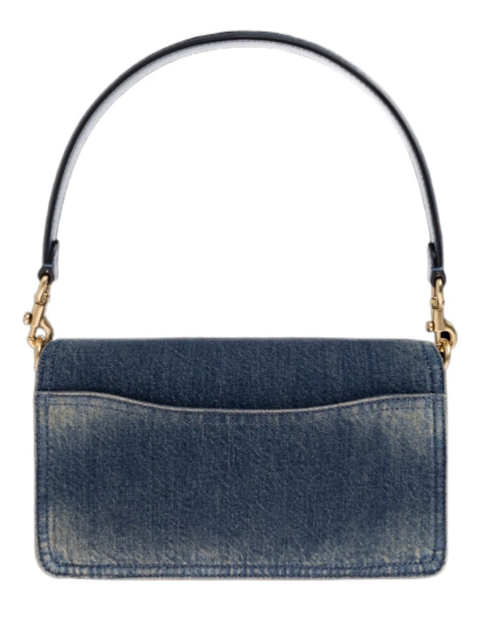 Set/Bolsa Shoulder Loved Denim De Algodón Para Mujer 3