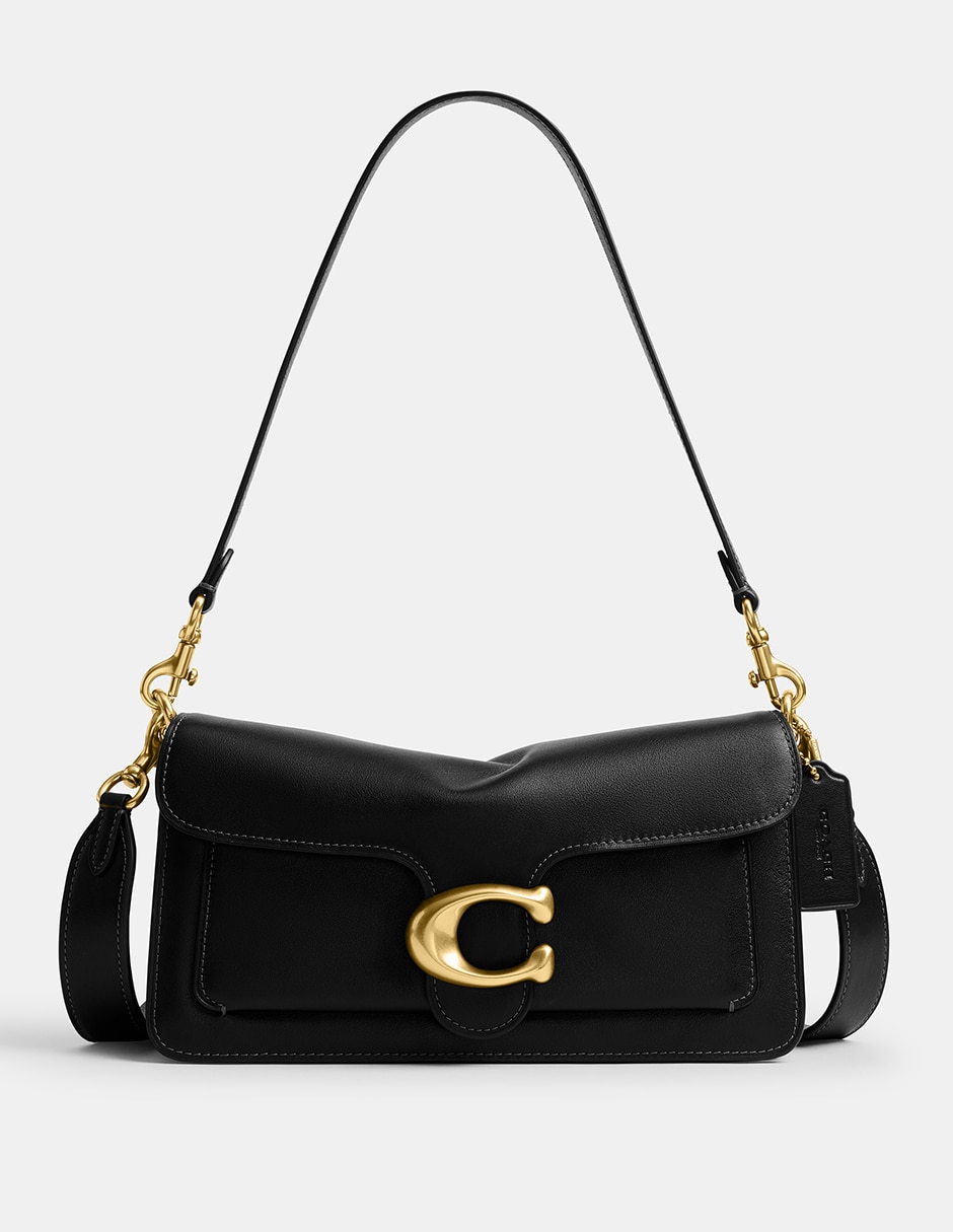 Bolsa shoulder Natural Grain Leather de piel para mujer