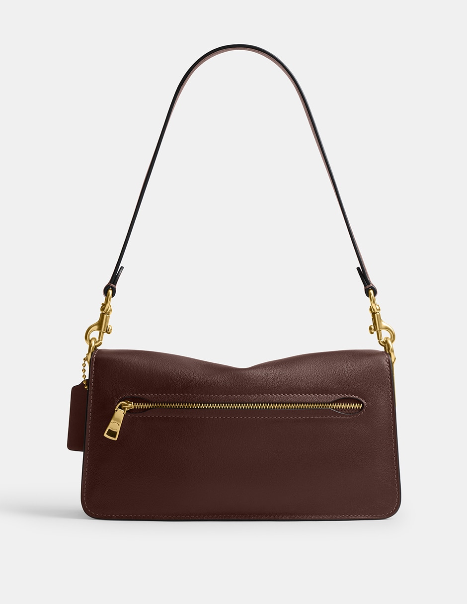 Bolsa shoulder Natural Grain Leather de piel para mujer 5