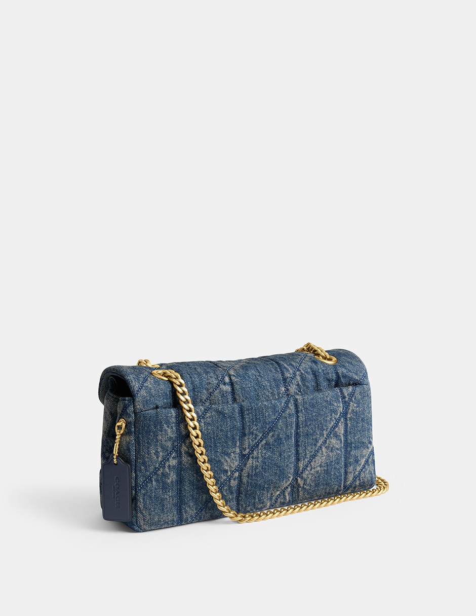 Bolsa shoulder Loved Denim de algodón para mujer 2