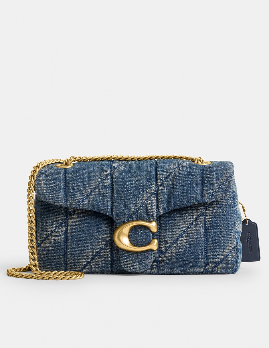 COACH Bolsa shoulder Coach Loved Denim de algodón para mujer