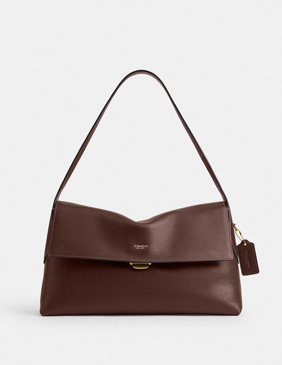 Bolsa shoulder Natural Grain Leather de piel para mujer 1