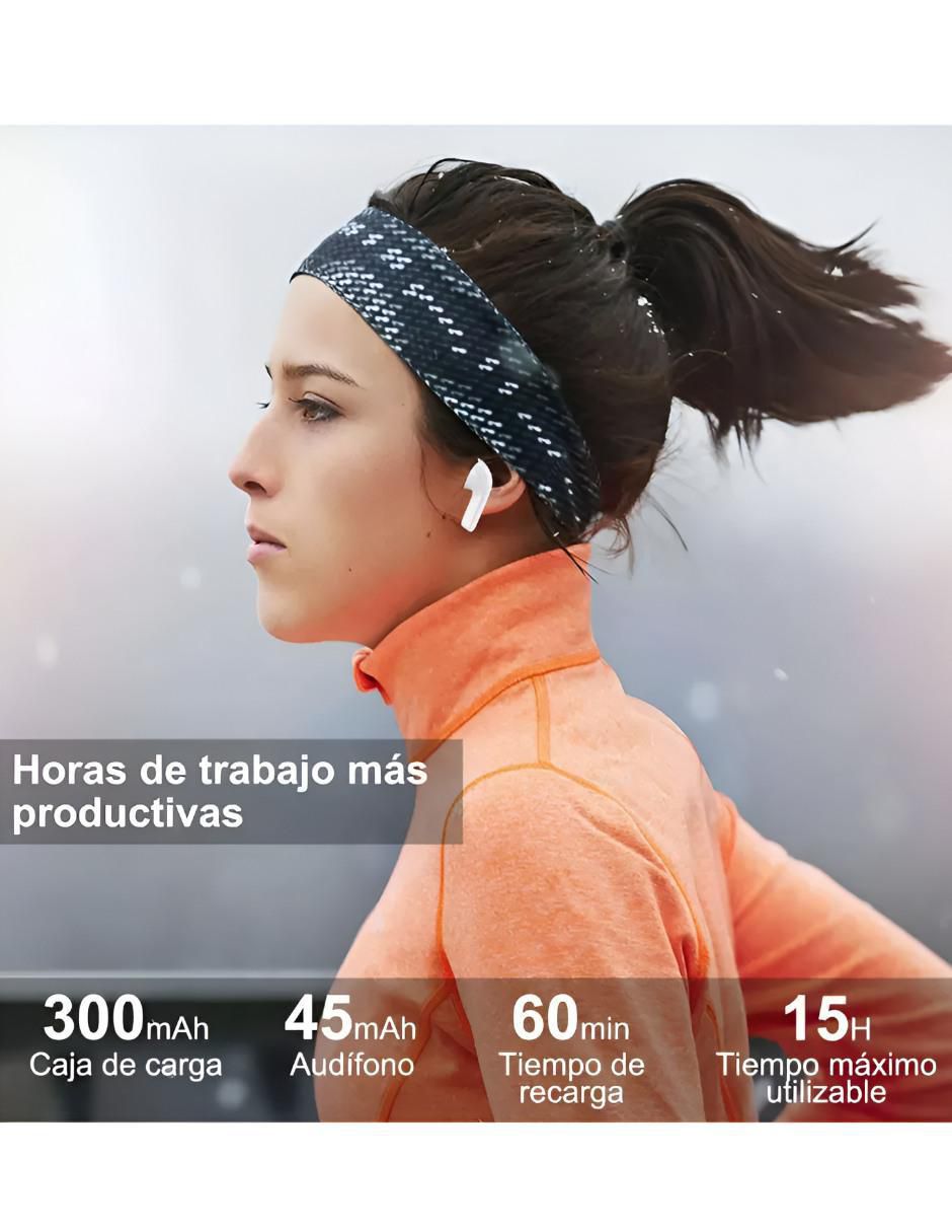 Audífonos In-Ear inalámbricos con cancelacion de ruido 3