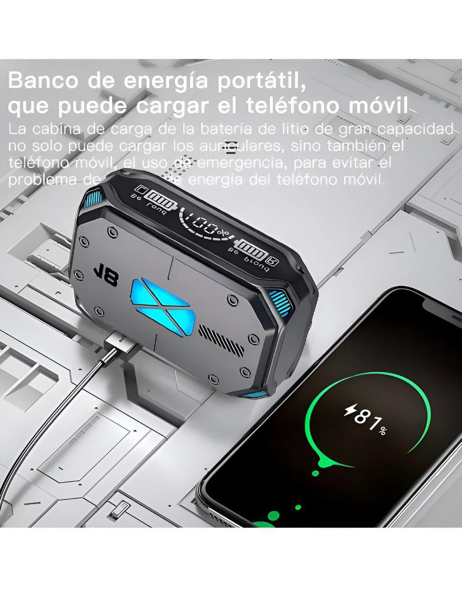 Audífonos In-Ear inalámbricos con cancelacion de ruido 4