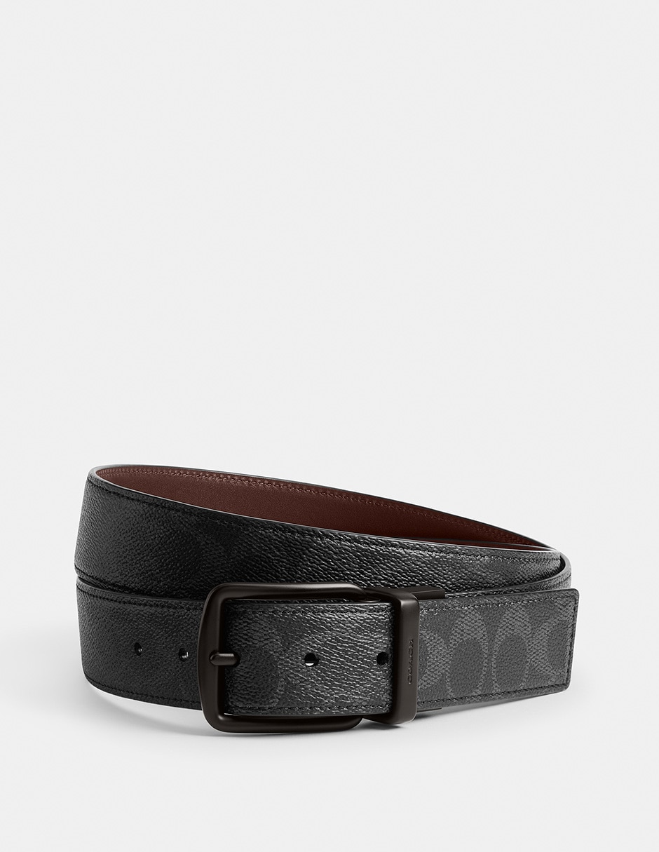 Cinturón de piel sintética para hombre