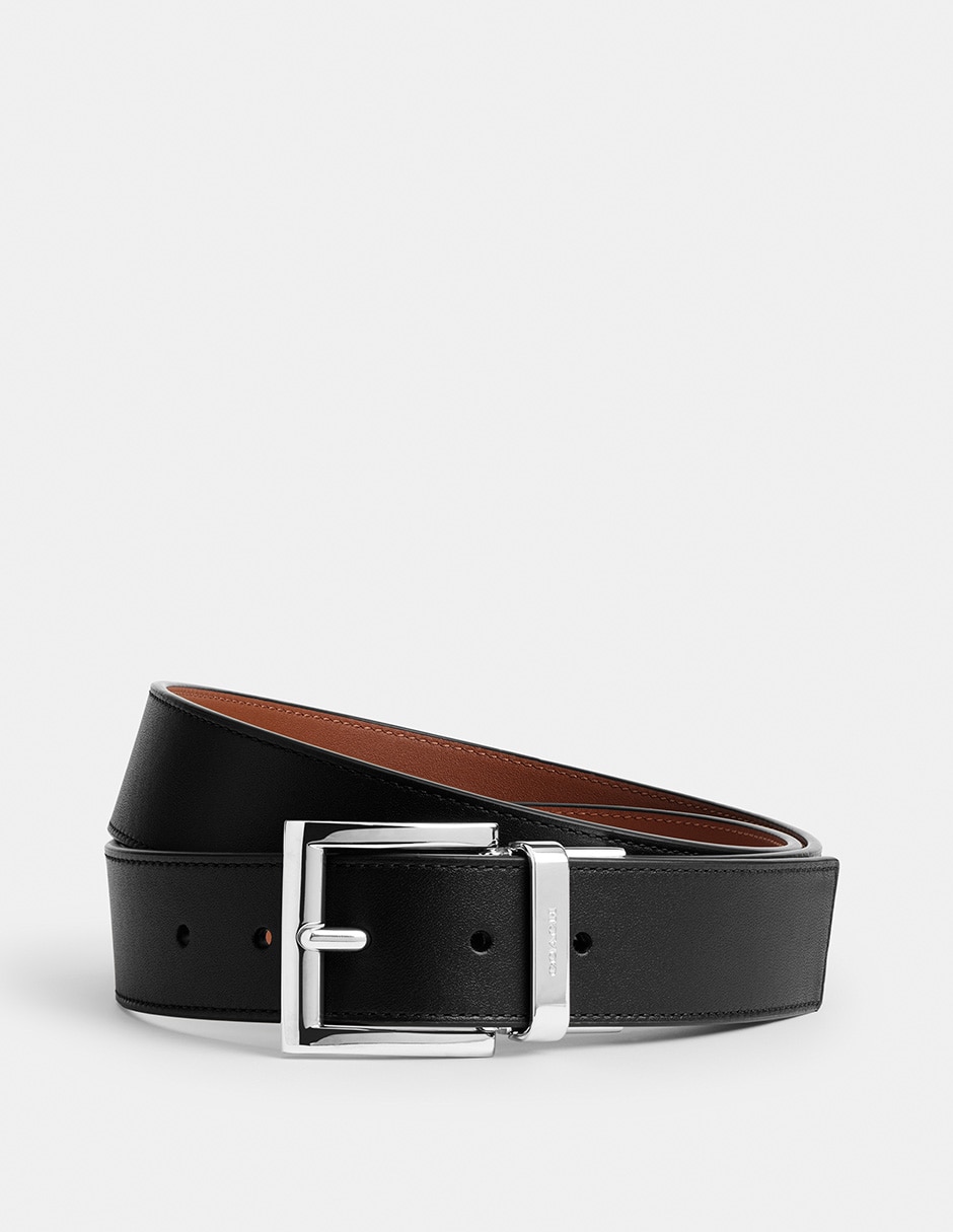 Cinturón de piel para hombre