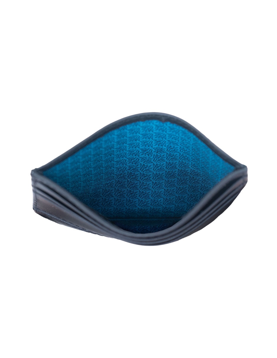 Tarjetero Pineda Covalin piel Campos agave para hombre