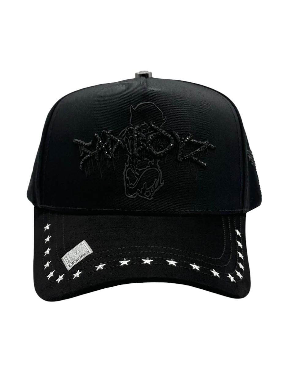 Gorra con visera semicurva snapback Sad Boyz Black para adulto 1