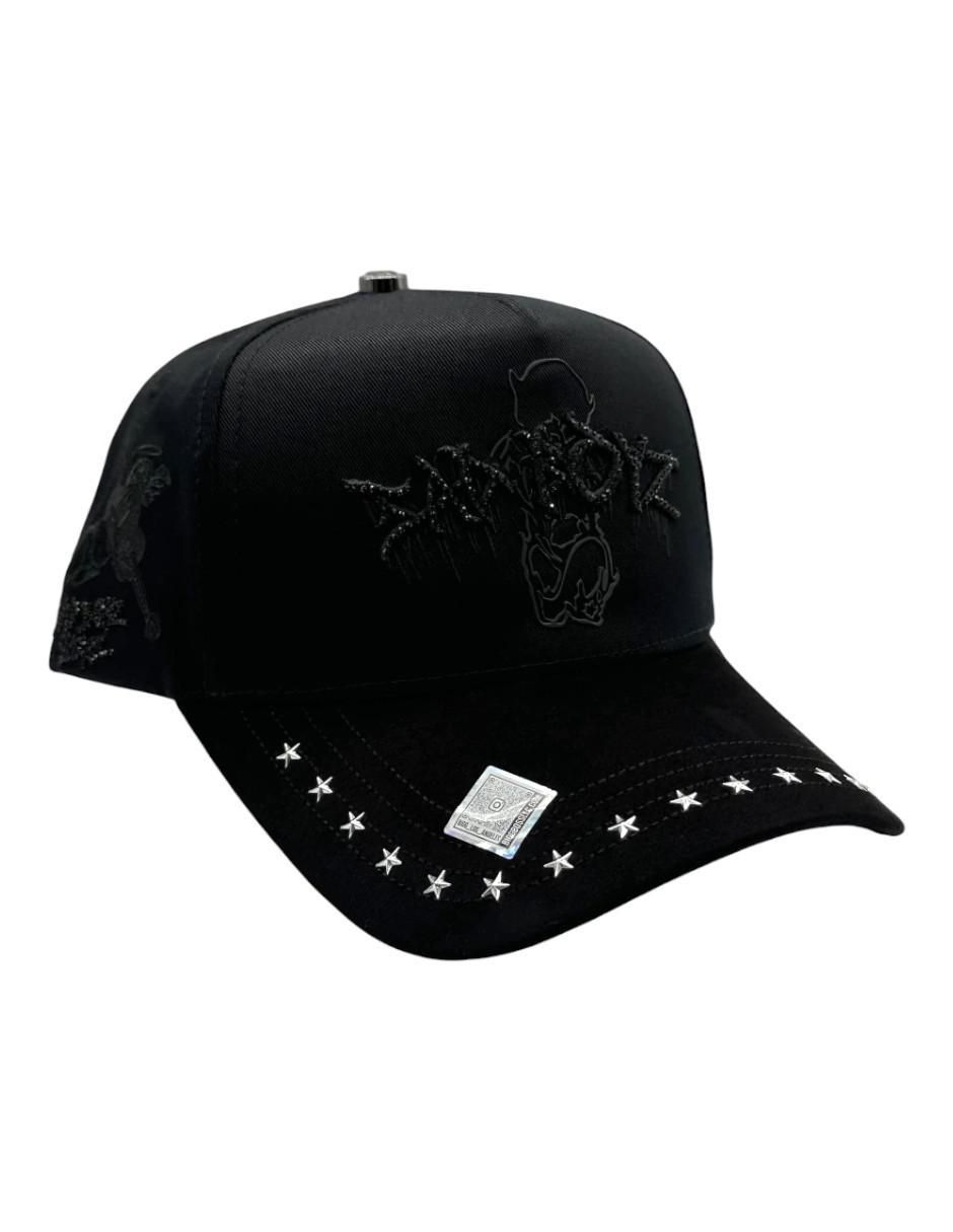 Gorra con visera semicurva snapback Sad Boyz Black para adulto 3