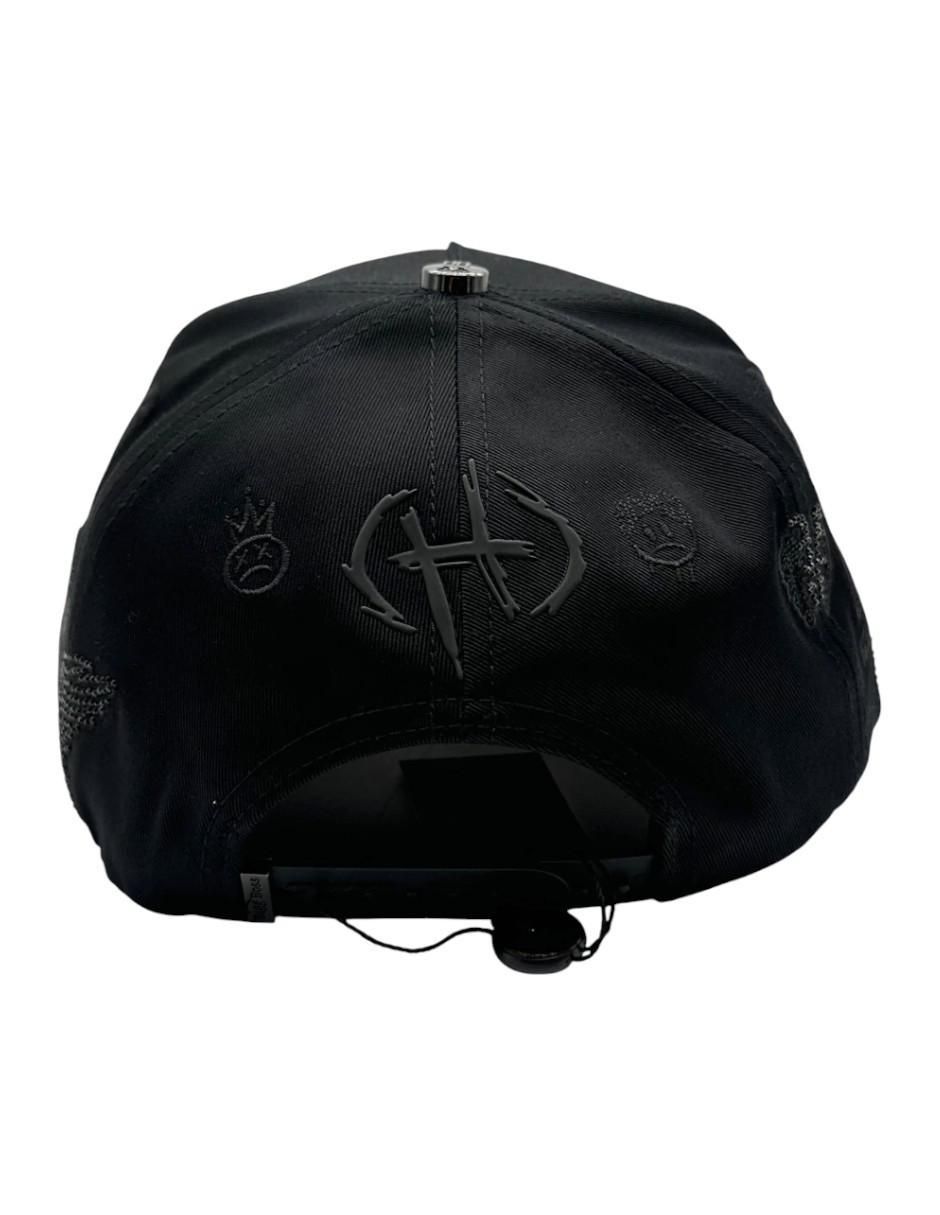 Gorra con visera semicurva snapback Sad Boyz Black para adulto