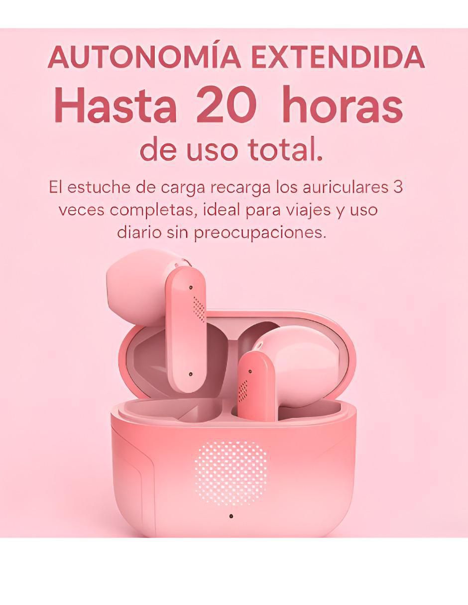 Audífonos in-ear inalámbricos con cancelación de ruido 3