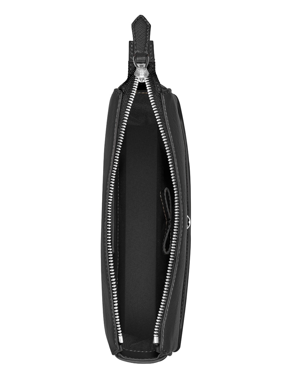 Bolsa crossbody de piel unisex