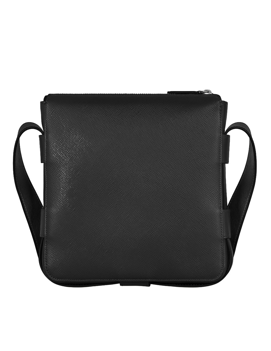Bolsa crossbody de piel unisex