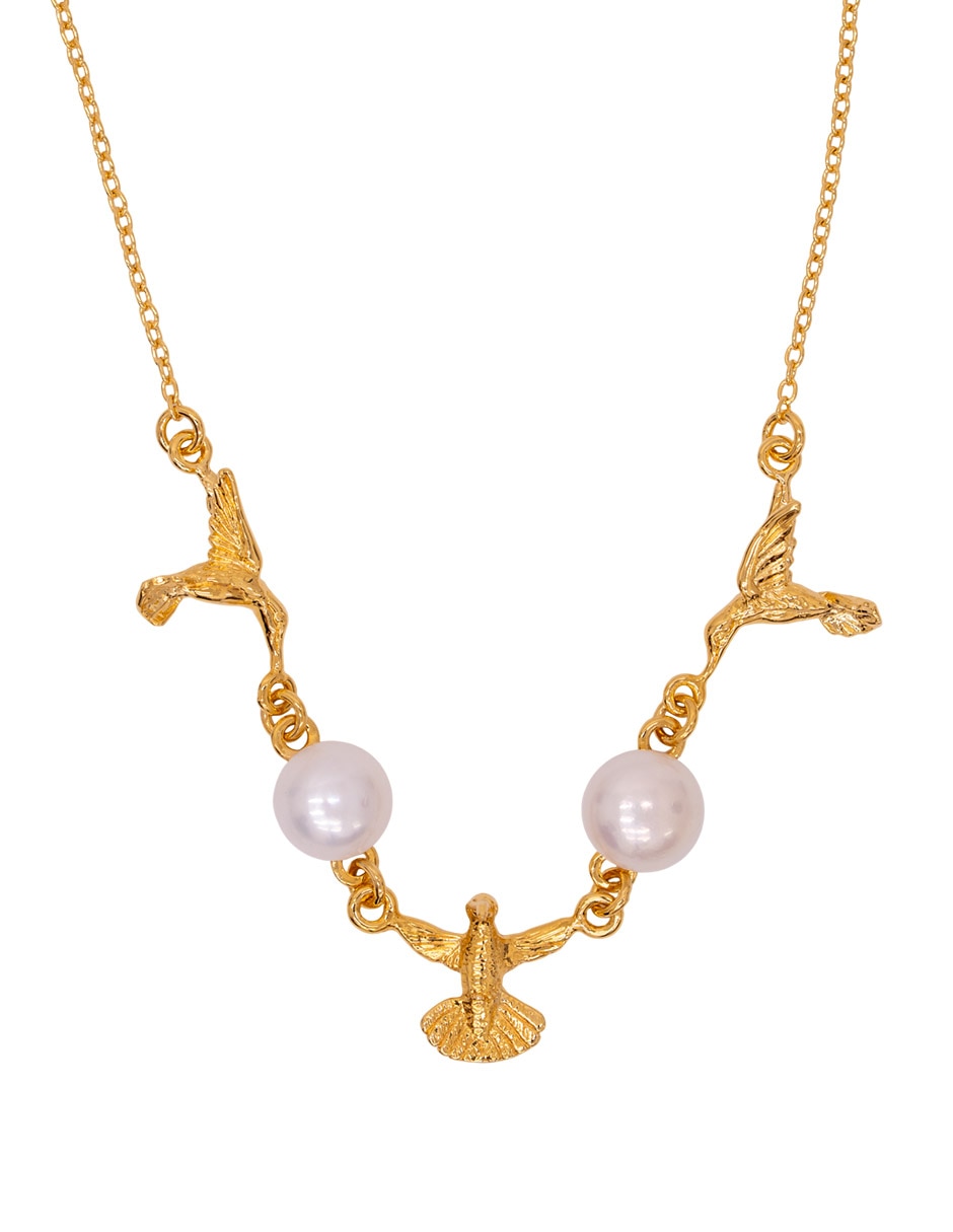Collar colibrí Colibrí 18 K 2