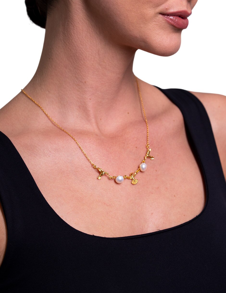 Collar colibrí Colibrí 18 K 4