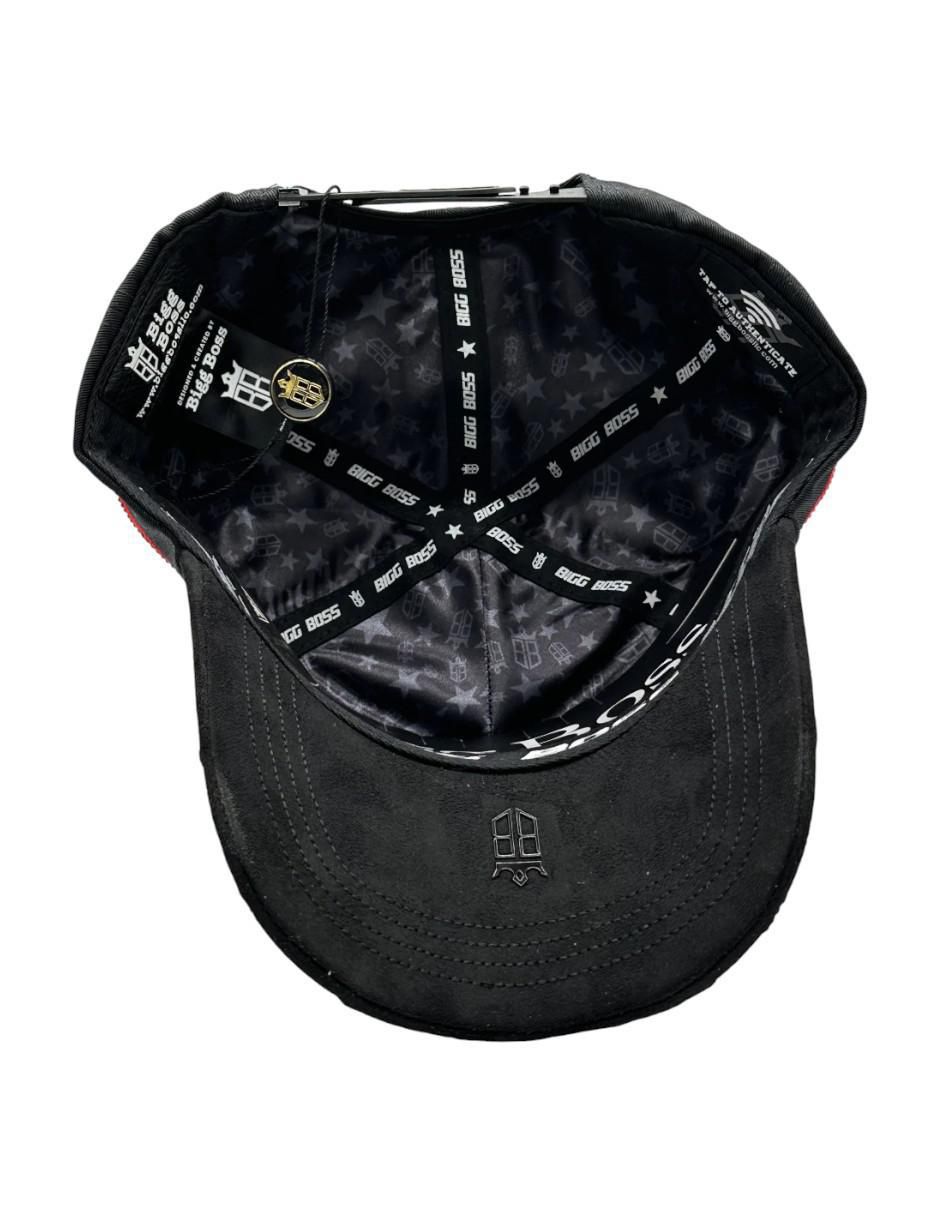 Gorra visera curva snapback casual Big Boss Houston Flames para hombre