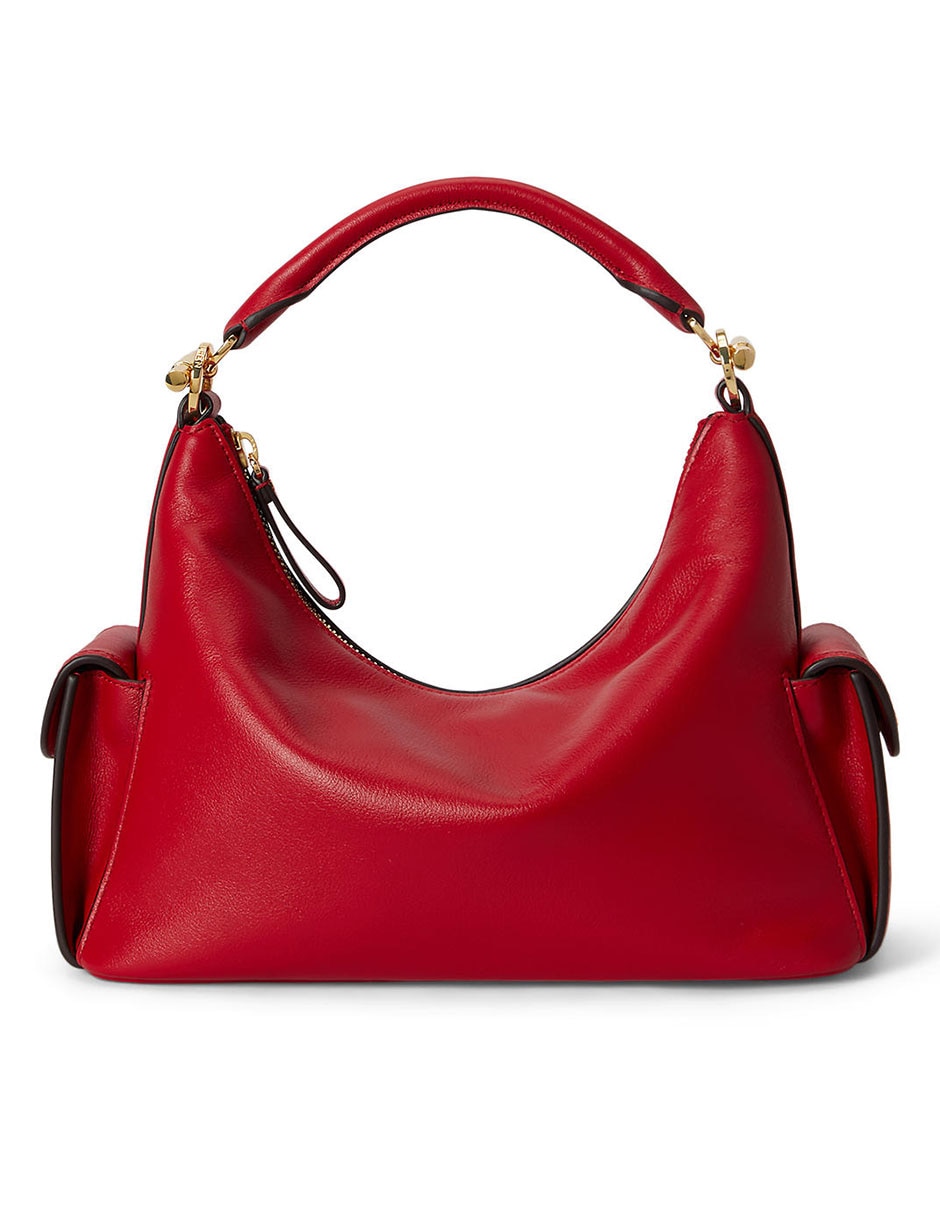 Bolsa shoulder Lauren Ralph Lauren Blaike de piel para mujer