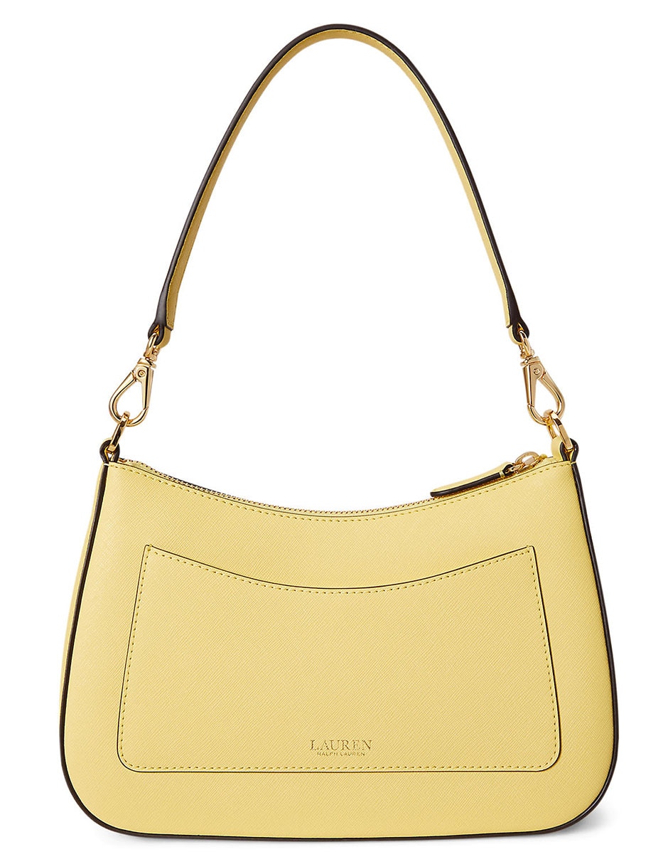 Bolsa shoulder Lauren Ralph Lauren de piel para mujer