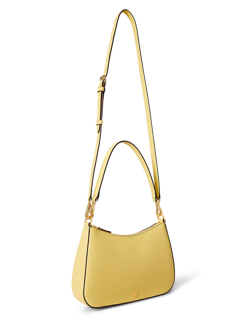Bolsa shoulder Lauren Ralph Lauren de piel para mujer