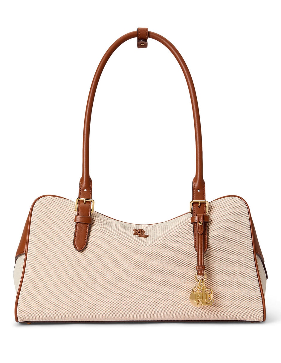 Bolsa satchel Lauren Ralph Lauren para mujer