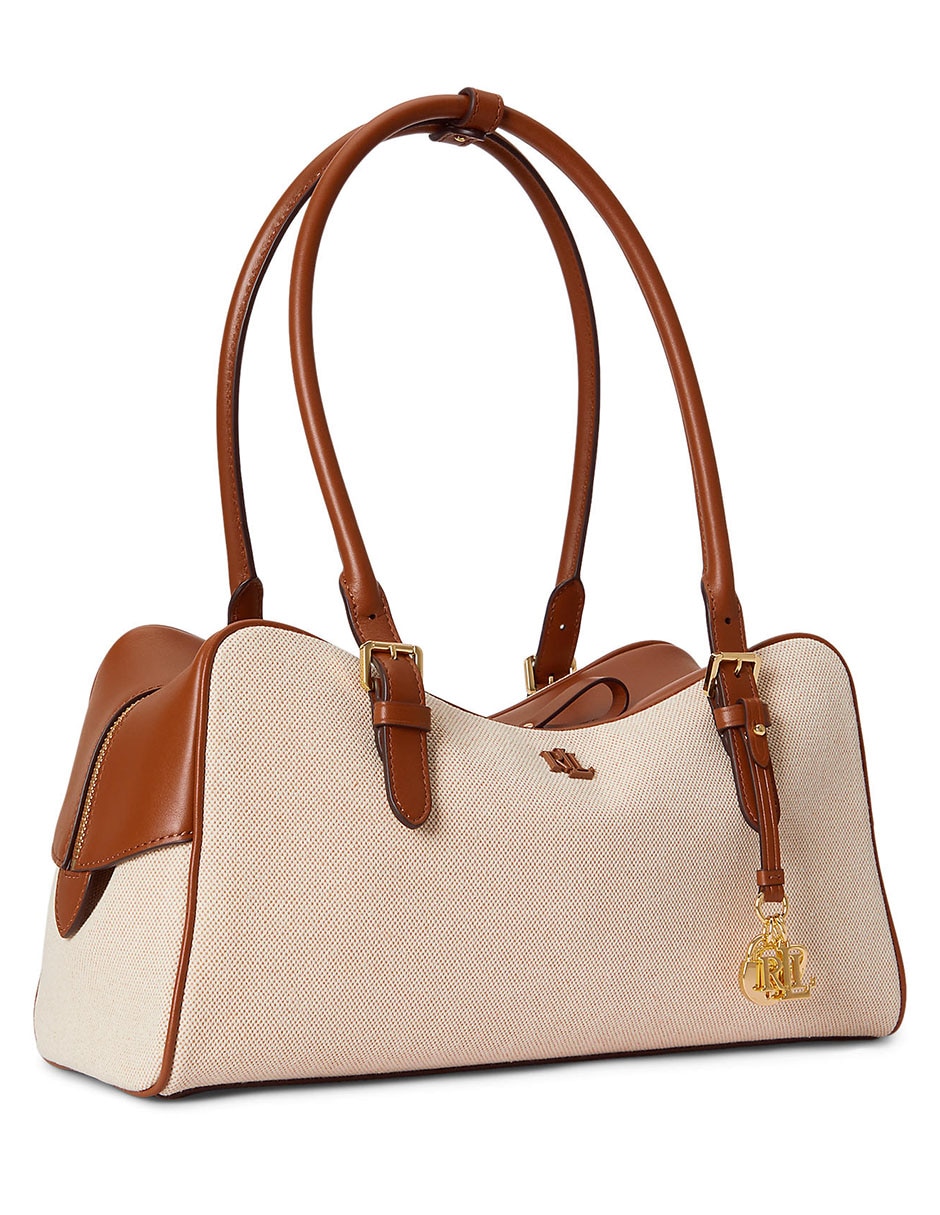 Bolsa satchel Lauren Ralph Lauren para mujer