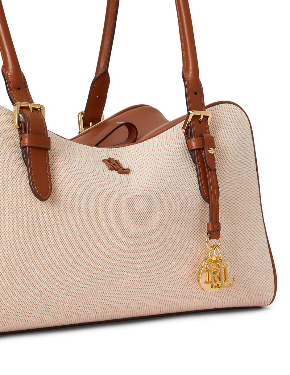 Bolsa satchel Lauren Ralph Lauren para mujer