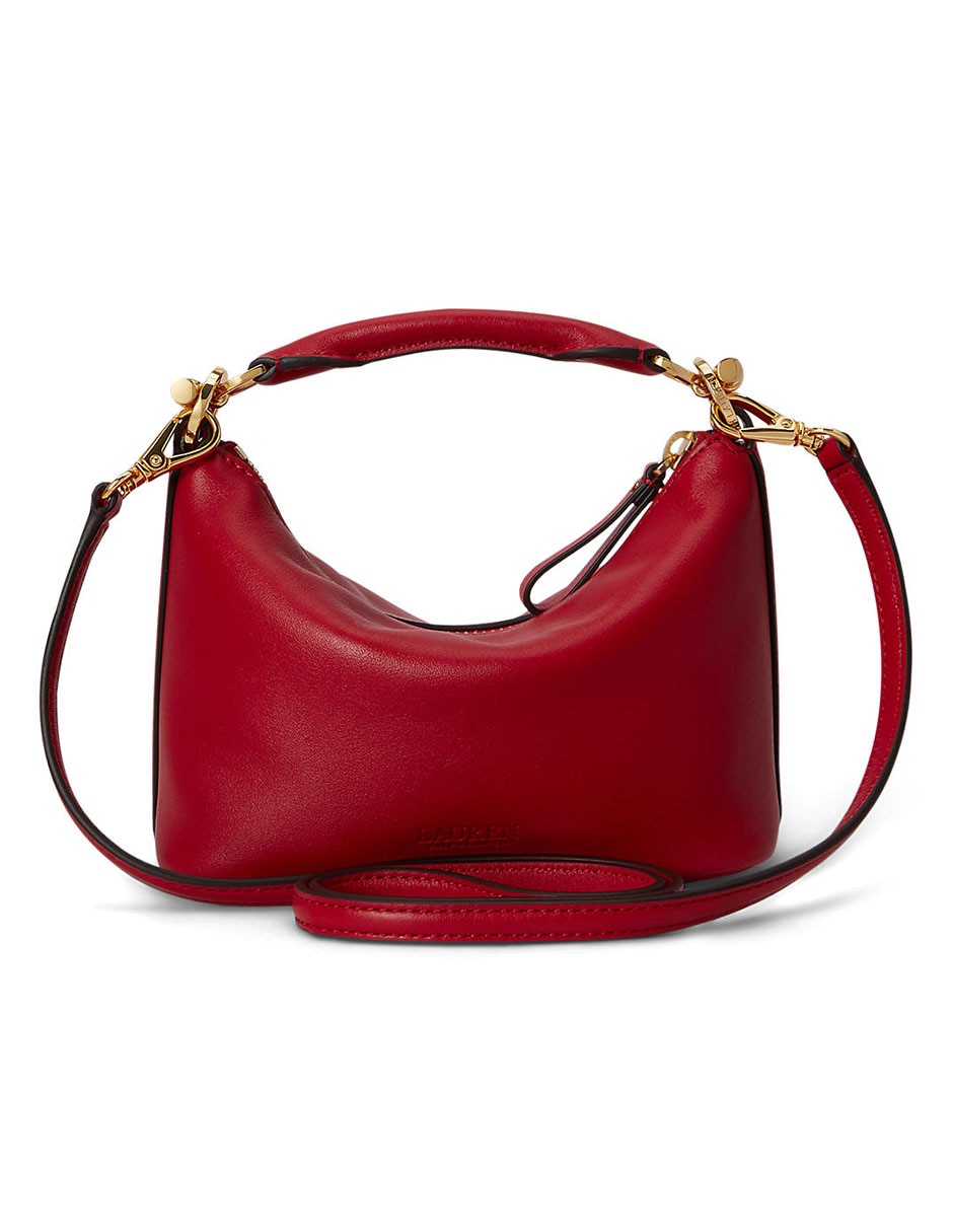 Bolsa shoulder Lauren Ralph Lauren de piel para mujer