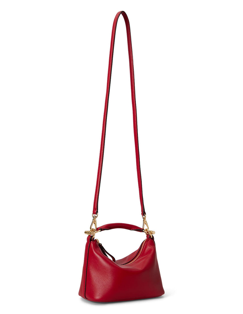 Bolsa shoulder Lauren Ralph Lauren de piel para mujer