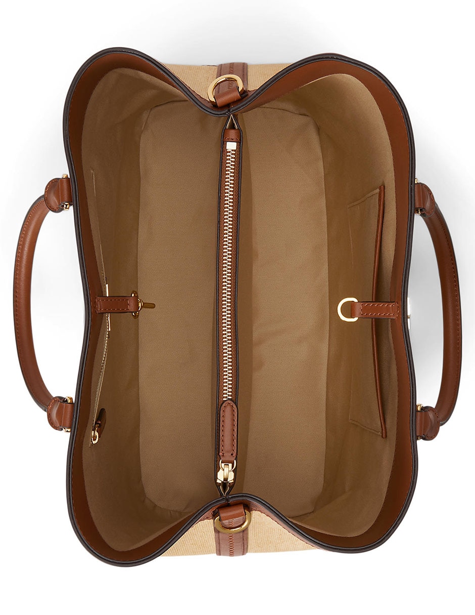 Bolsa satchel Lauren Ralph Lauren Marcy para mujer